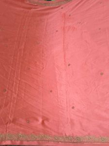 zardosi Hand work Saree