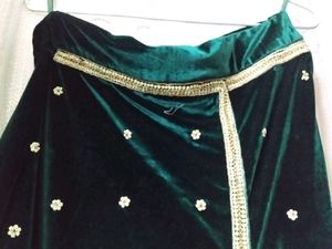 Velvet Indian Outfit