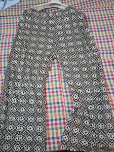 BLACK SATIN PLAZO