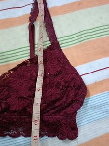 Lace Bralette Stretchable Pads Not Included