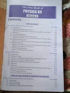 The New Book of Physics Class XII Volume I