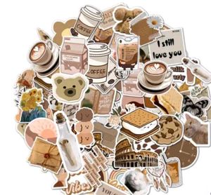 Aesthetic Brown Stickers