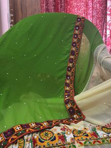 Embroidered Indian Saree