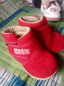 Red Baby Shoes boots type
