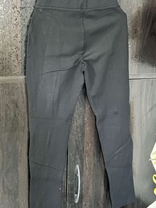 Black Fitted Pants