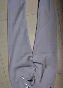 Grey Straight Leg Pants