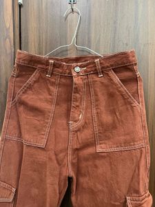 Rust Colored Cargo Pants