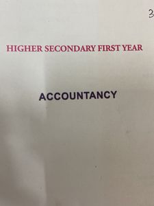 Class 11 Accountancy Textbook