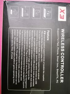 Gamenophobia X3 Game Controller Wireless Joystick