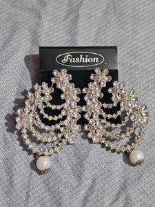 Elegant Pearl Drop Earrings