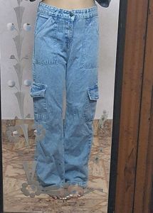 BLUE CARGO JEANS 💅💋