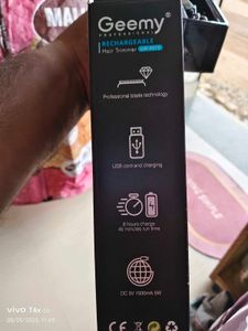 Geemy Rechargeable Hair Trimmer