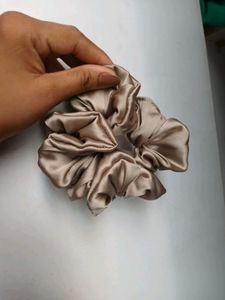 Champagne Scrunchie Pack 3