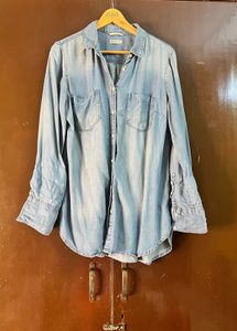 Beautiful Denim Long Shirt
