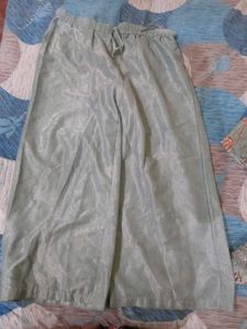 Rangriti Floral Print Teal Palazzo Suit
