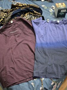 Two Trendy T-Shirts Oversized Ones