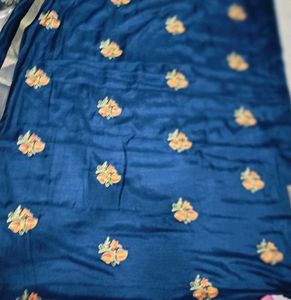 Elegant Blue Saree