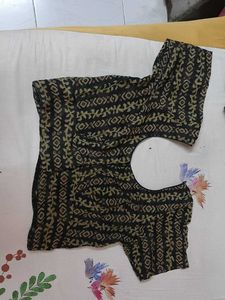 Beautiful Cotton Multicolour Blouse