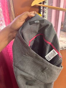 Mark &amp; Spencer Grey Formal Pencil Skirt