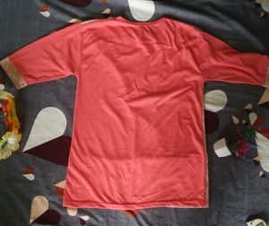 Peach Colour Long Top (Night Wear)