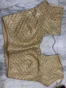 Golden Embellished Blouse