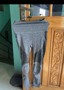 Gray Active Leggings