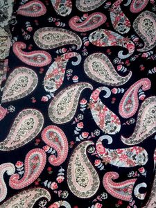 Paisley Print Fabric Dupta Is Verry Pritty