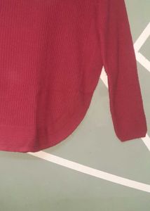 Red Knit Sweater