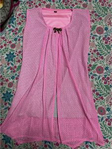 Pink Long Top