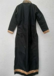 Black And Golden Ethnic Suit