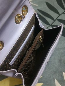 Quilted Clutch with Chain