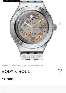 Swatch Body &amp; soul Automatic Watch