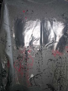 Zara Original Ripped Sweatshirt