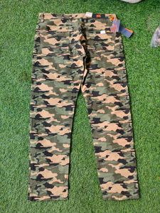Camo Print Superdry Pants