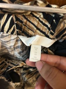 Tropical Print Pants