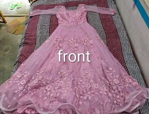 Pink Embellished Gown
