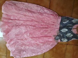 Beautiful Pink Grown For Girls New In Condition