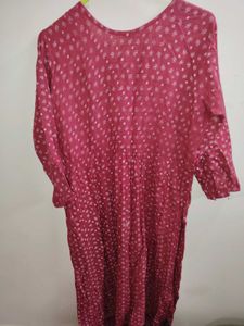 Elegant Maroon Kurta Set