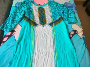 Blue&amp;White Aurelia Kurthi Size: M
