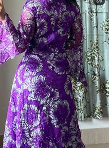 Purple Glitter Dress
