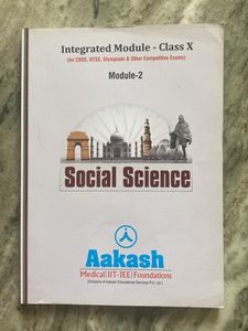 Class 10 Social Science Module-1&amp;2 Aakash