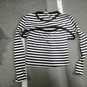 Black And White Top