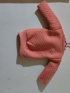 Cute Quilted Girls Sweatshirt