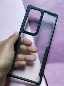 Vivo V30 Clear Phone Case with Black Bumper