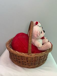 Valentine’s Day Teddy Bear Basket