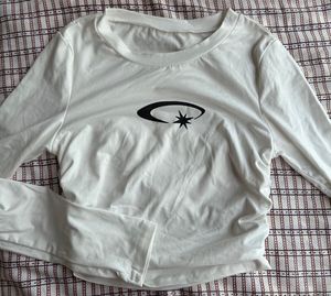 White Long Sleeve Tee