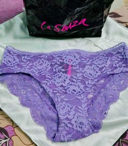 La Senza Purple Lace Panties