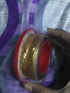 Set of Two Gold-Toned Bangles