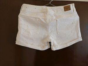American Eagle White Shorts
