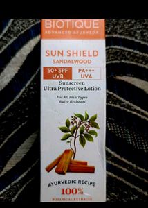 Biotique Sun Shield Sandalwood SPF 50+
